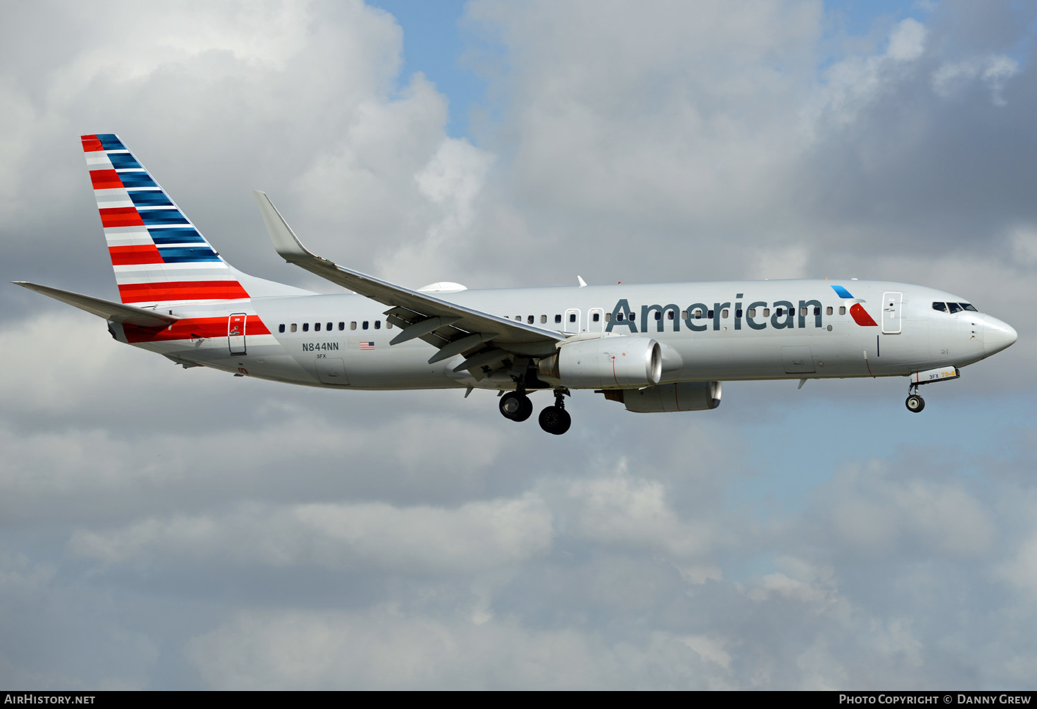 Aircraft Photo of N844NN | Boeing 737-823 | American Airlines | AirHistory.net #151526