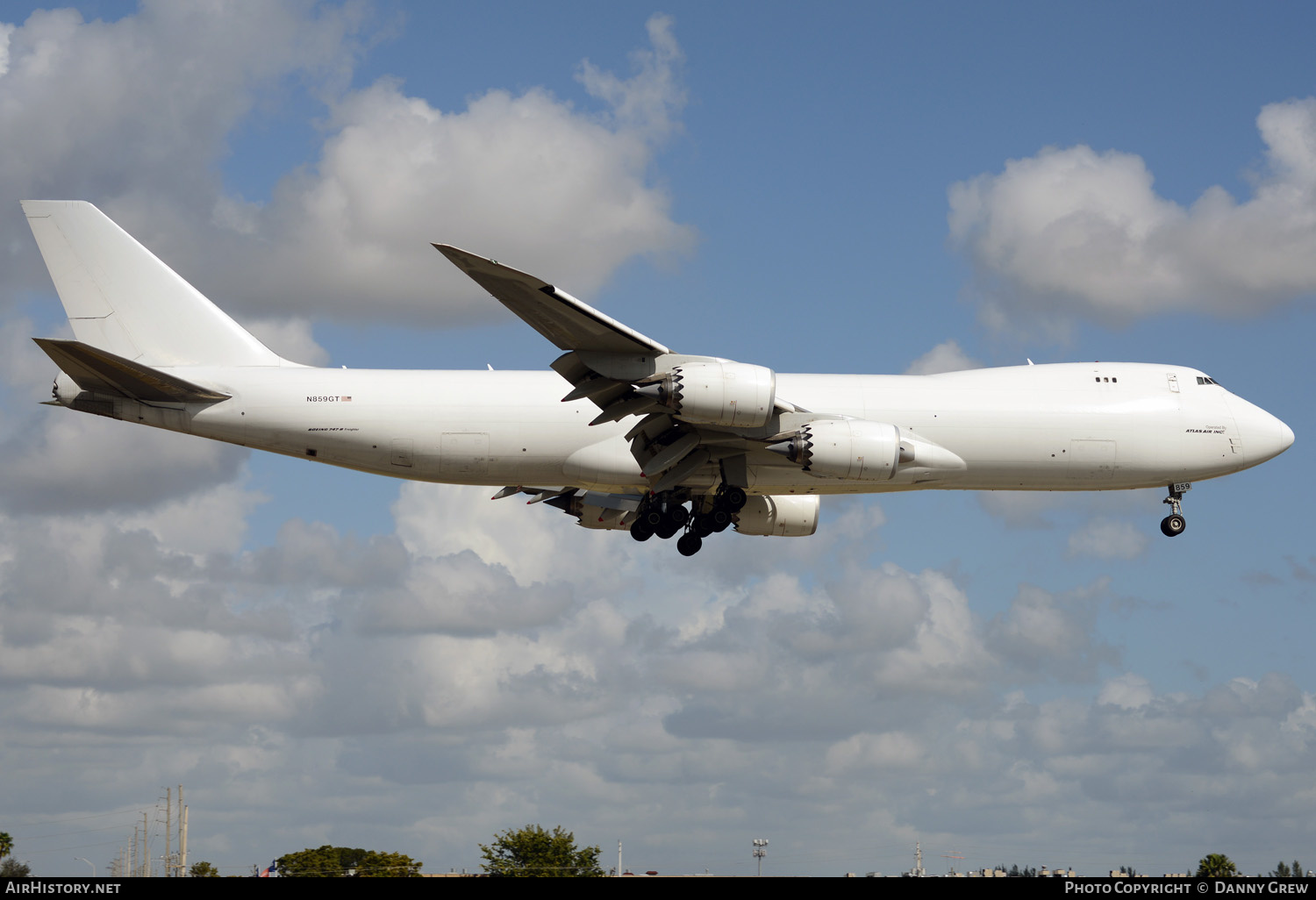 Aircraft Photo of N859GT | Boeing 747-87UF/SCD | Atlas Air | AirHistory.net #151528