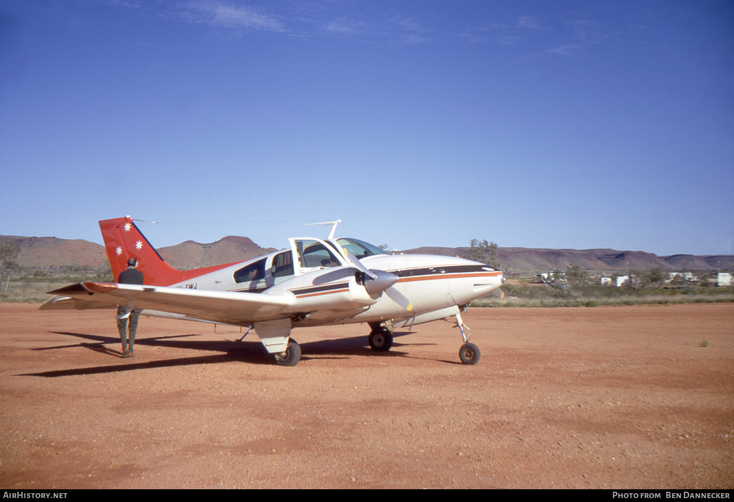 Aircraft Photo of VH-FWJ | Beech D55 Baron | AirHistory.net #151535