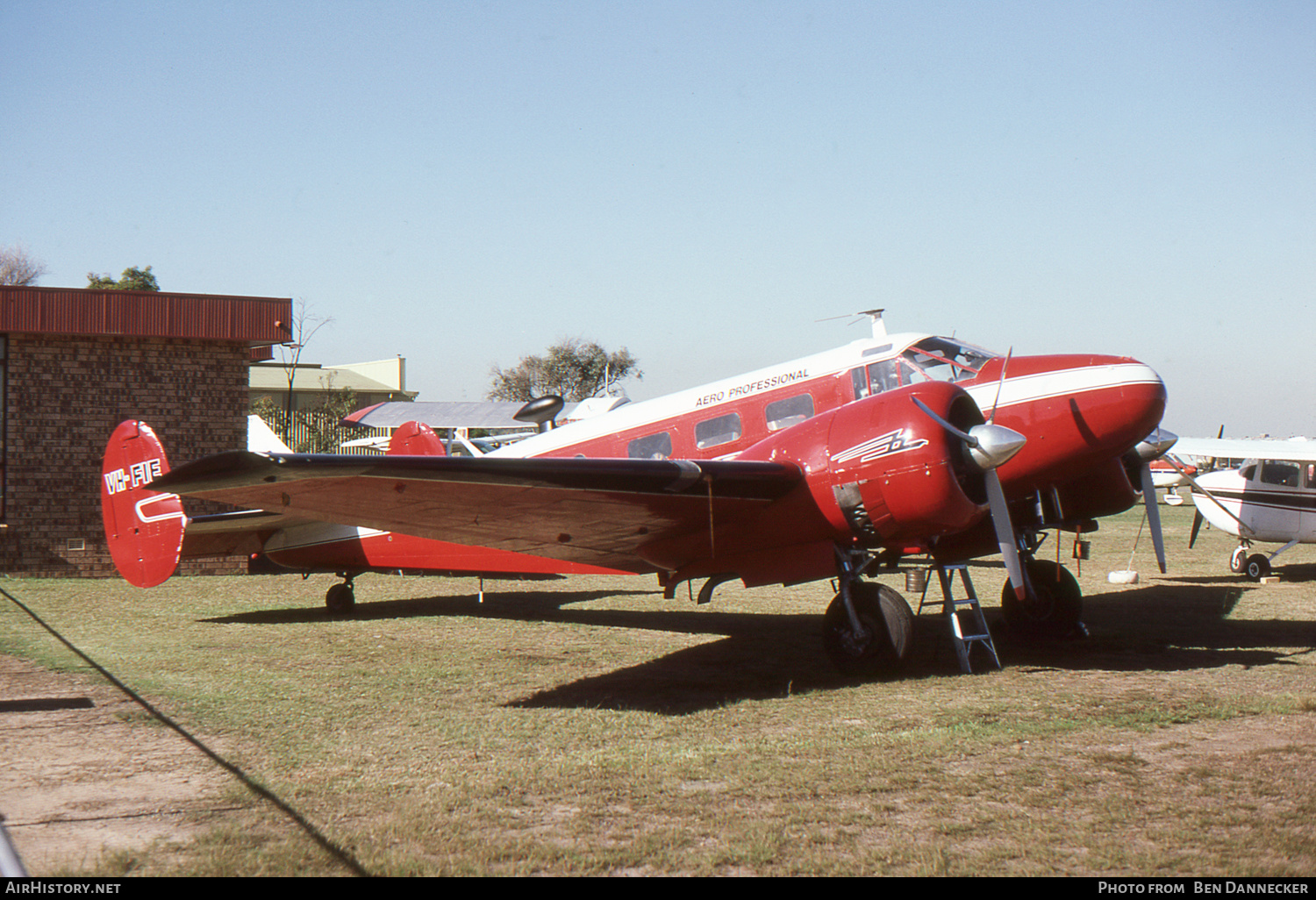 Aircraft Photo of VH-FIE | Beech D18S | Aero Professional | AirHistory.net #151546