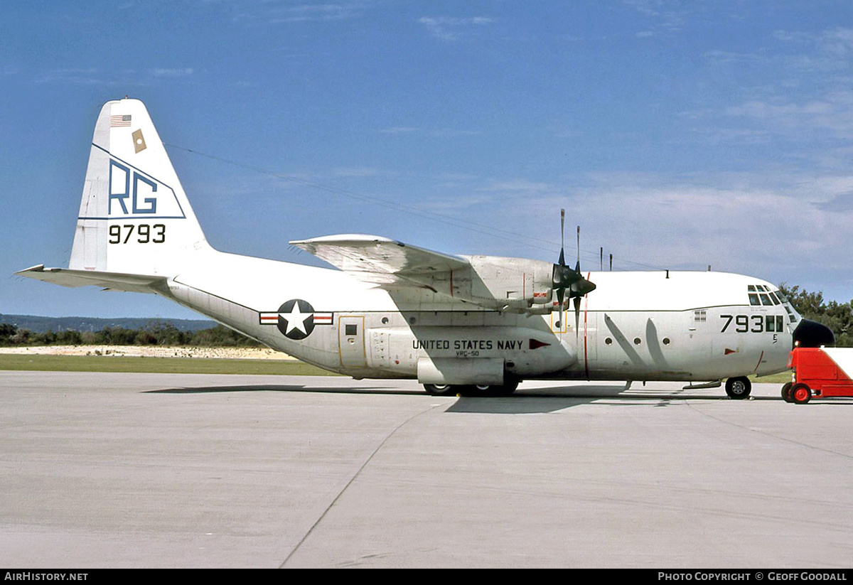 Aircraft Photo of 149793 / 9793 | Lockheed C-130F Hercules | USA - Navy | AirHistory.net #151553