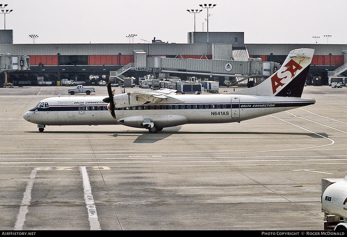 Aircraft Photo of N641AS | ATR ATR-72-212 | Delta Connection | AirHistory.net #151554