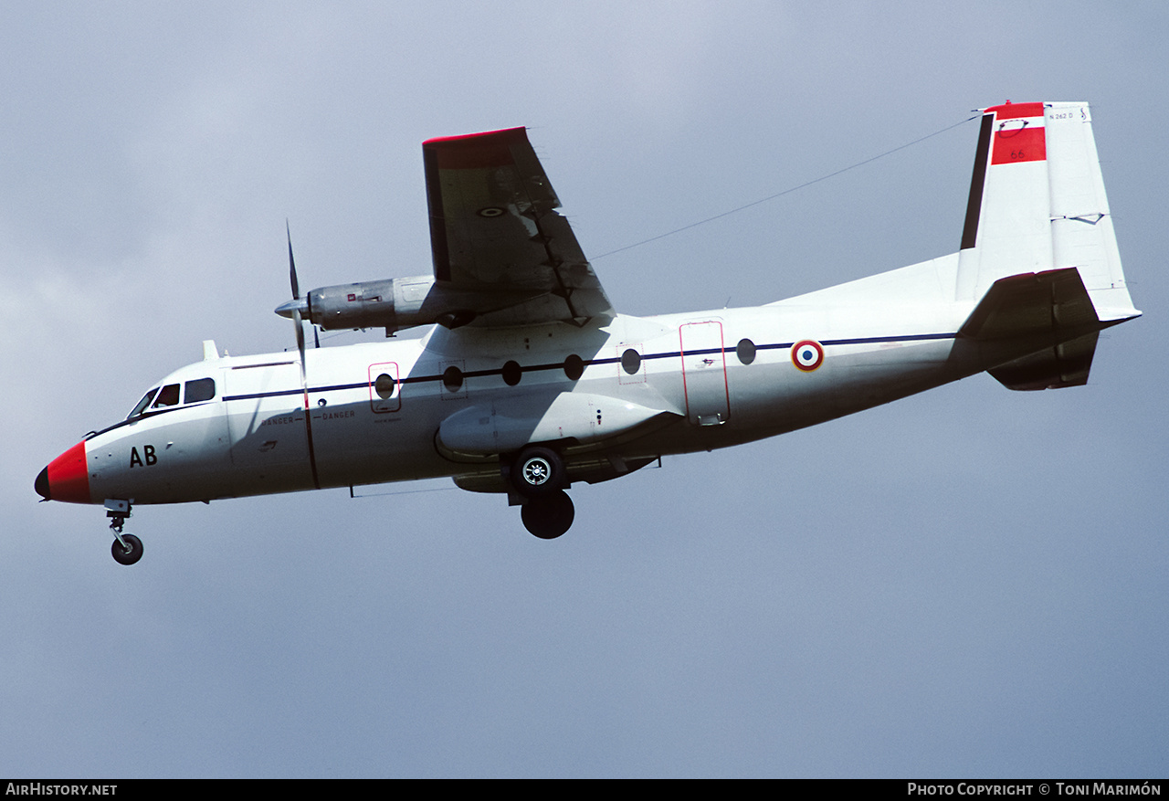 Aircraft Photo of 66 | Aerospatiale N-262D-51 Fregate | France - Air Force | AirHistory.net #151562