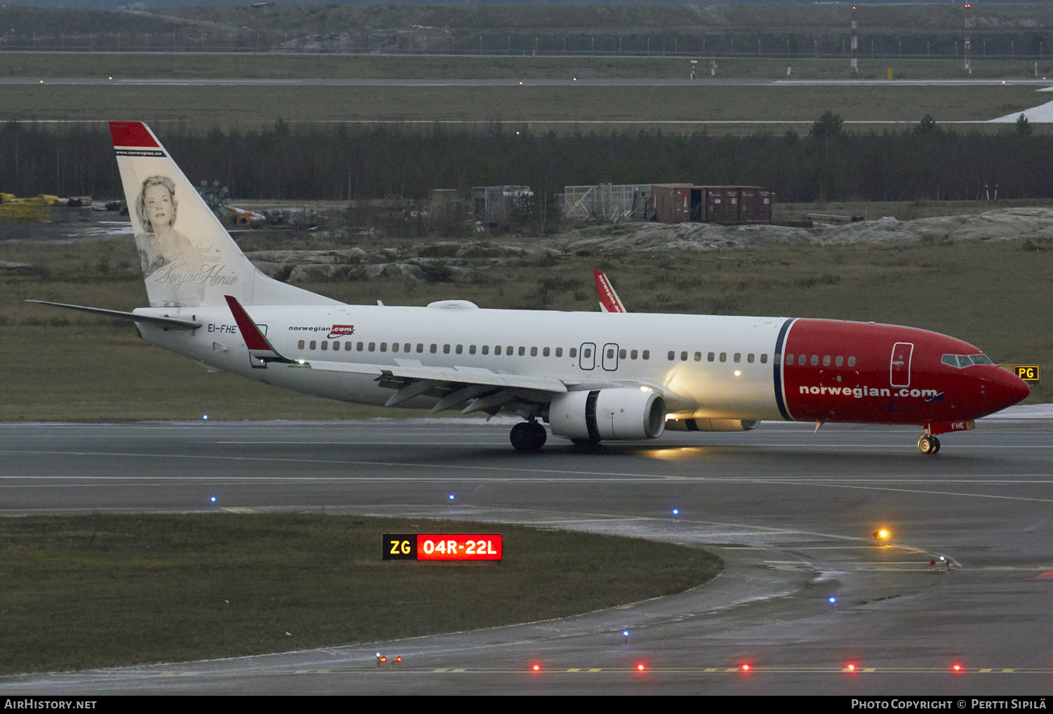 Aircraft Photo of EI-FHE | Boeing 737-8Q8 | Norwegian | AirHistory.net #151599