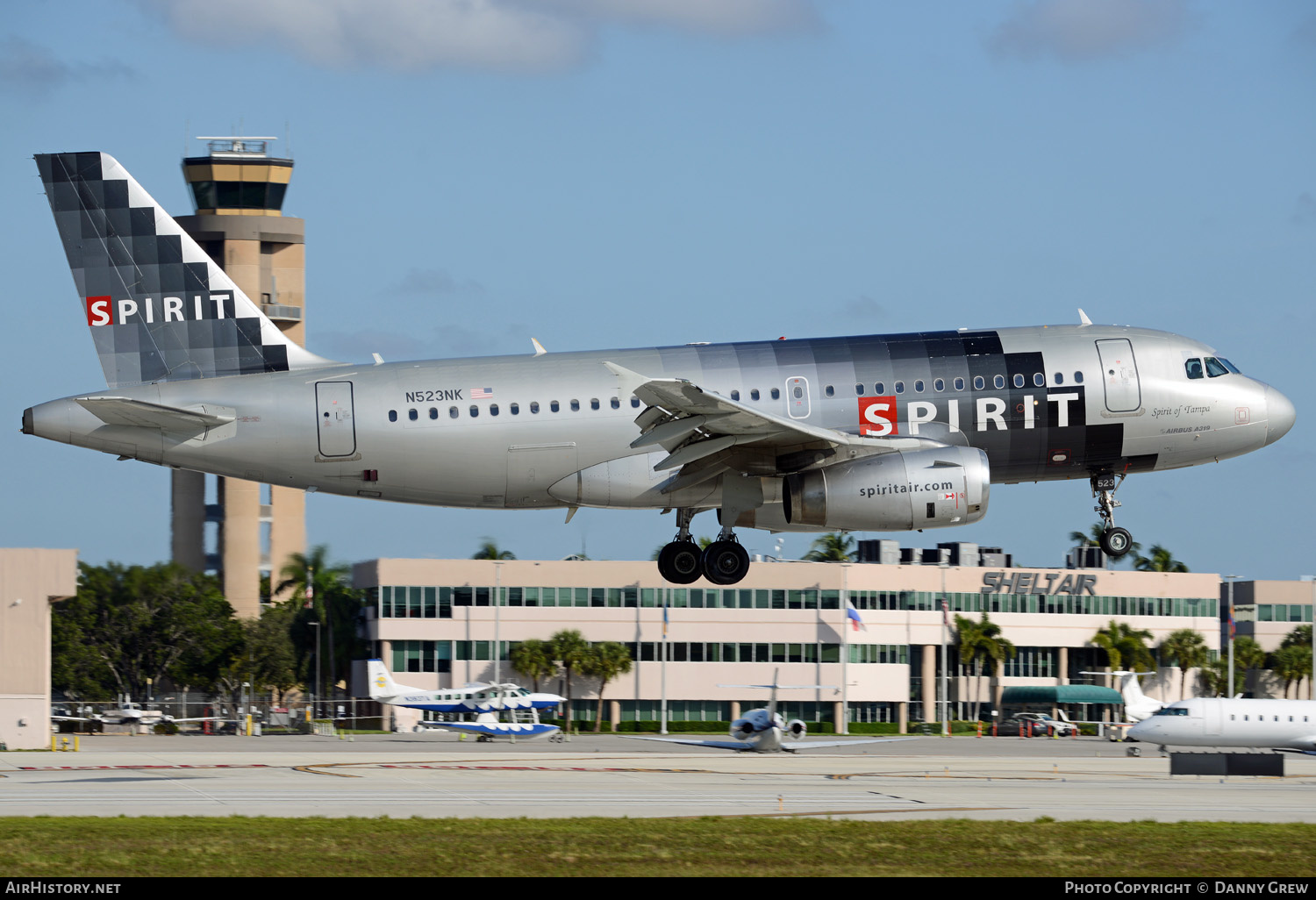 Aircraft Photo of N523NK | Airbus A319-132 | Spirit Airlines | AirHistory.net #151606