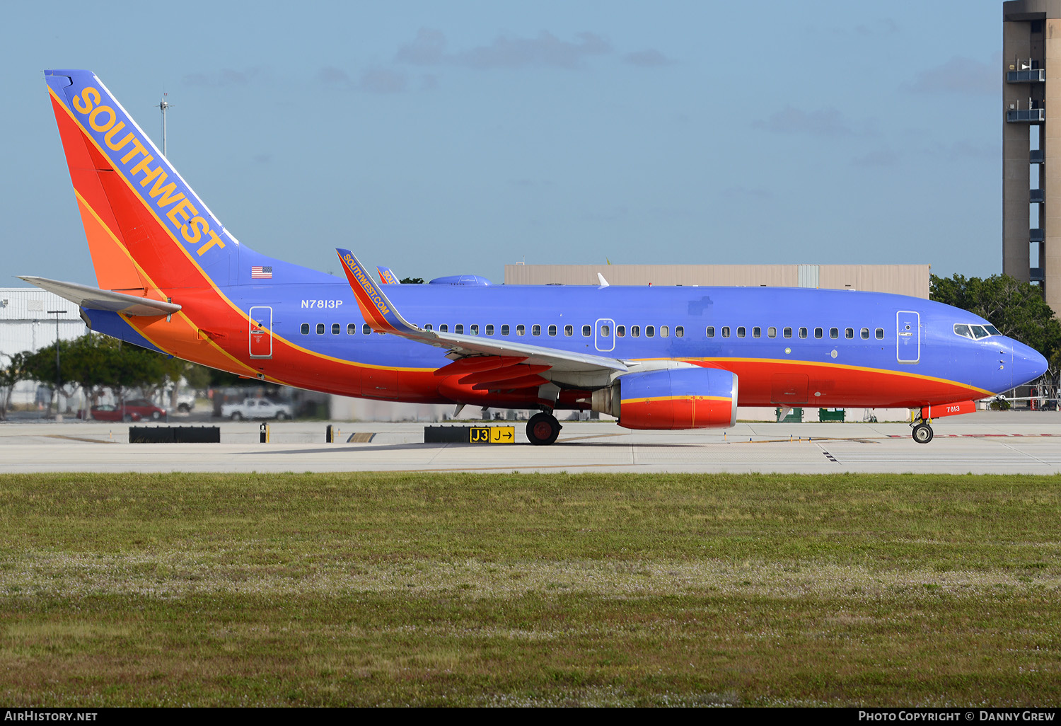Aircraft Photo of N7813P | Boeing 737-7K9 | Southwest Airlines | AirHistory.net #151607