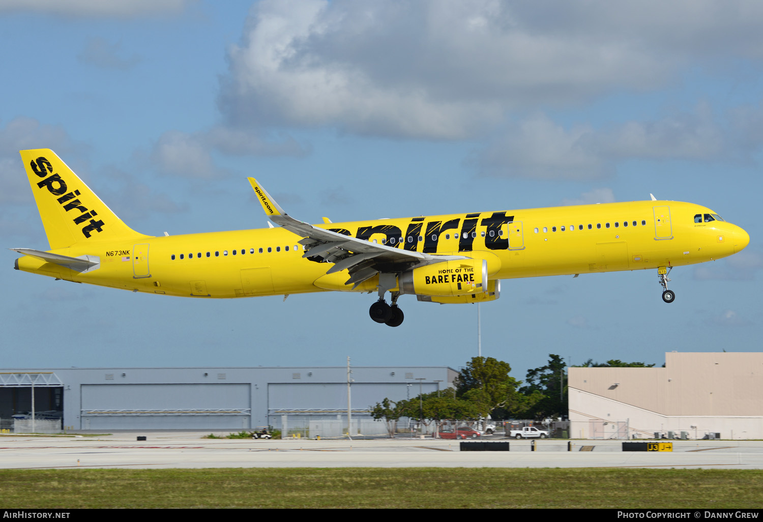 Aircraft Photo of N673NK | Airbus A321-231 | Spirit Airlines | AirHistory.net #151621
