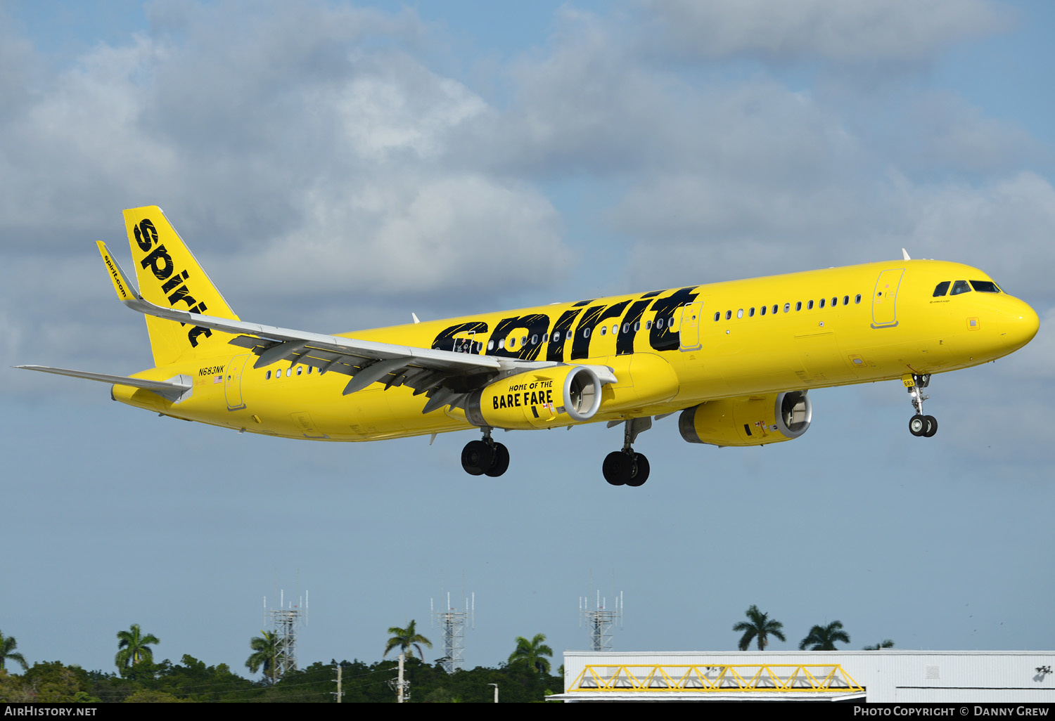 Aircraft Photo of N683NK | Airbus A321-231 | Spirit Airlines | AirHistory.net #151646