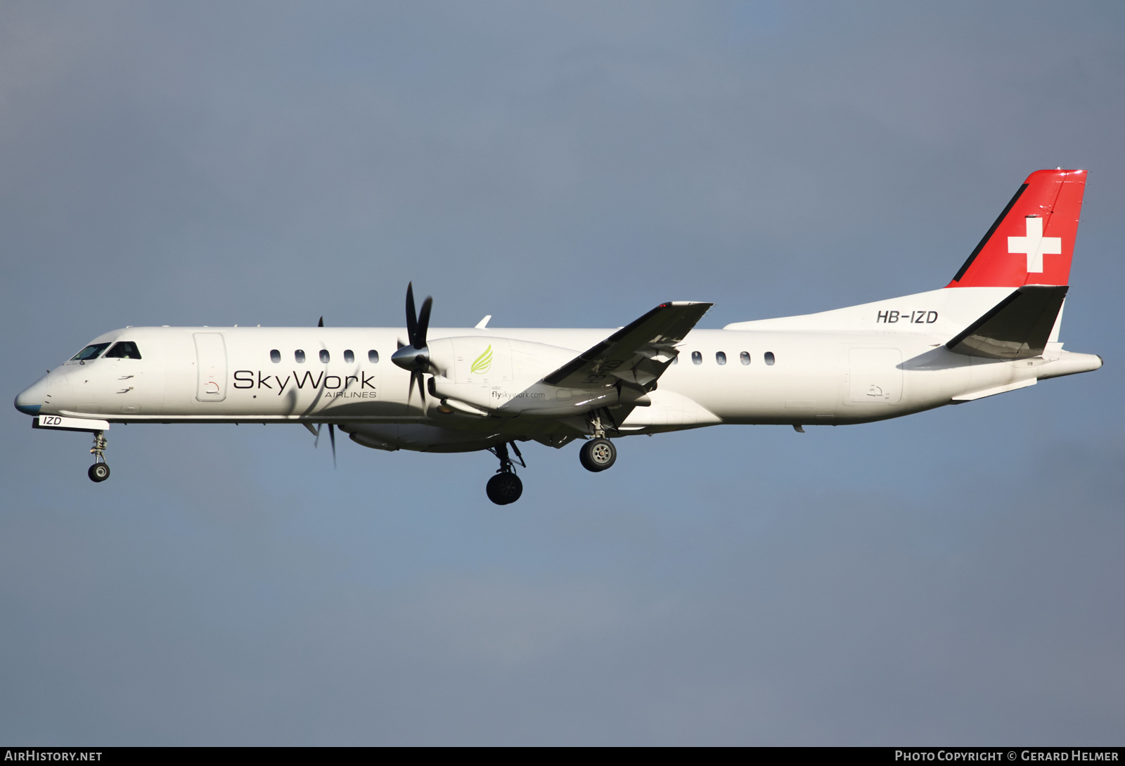 Aircraft Photo of HB-IZD | Saab 2000 | SkyWork Airlines | AirHistory.net #151655