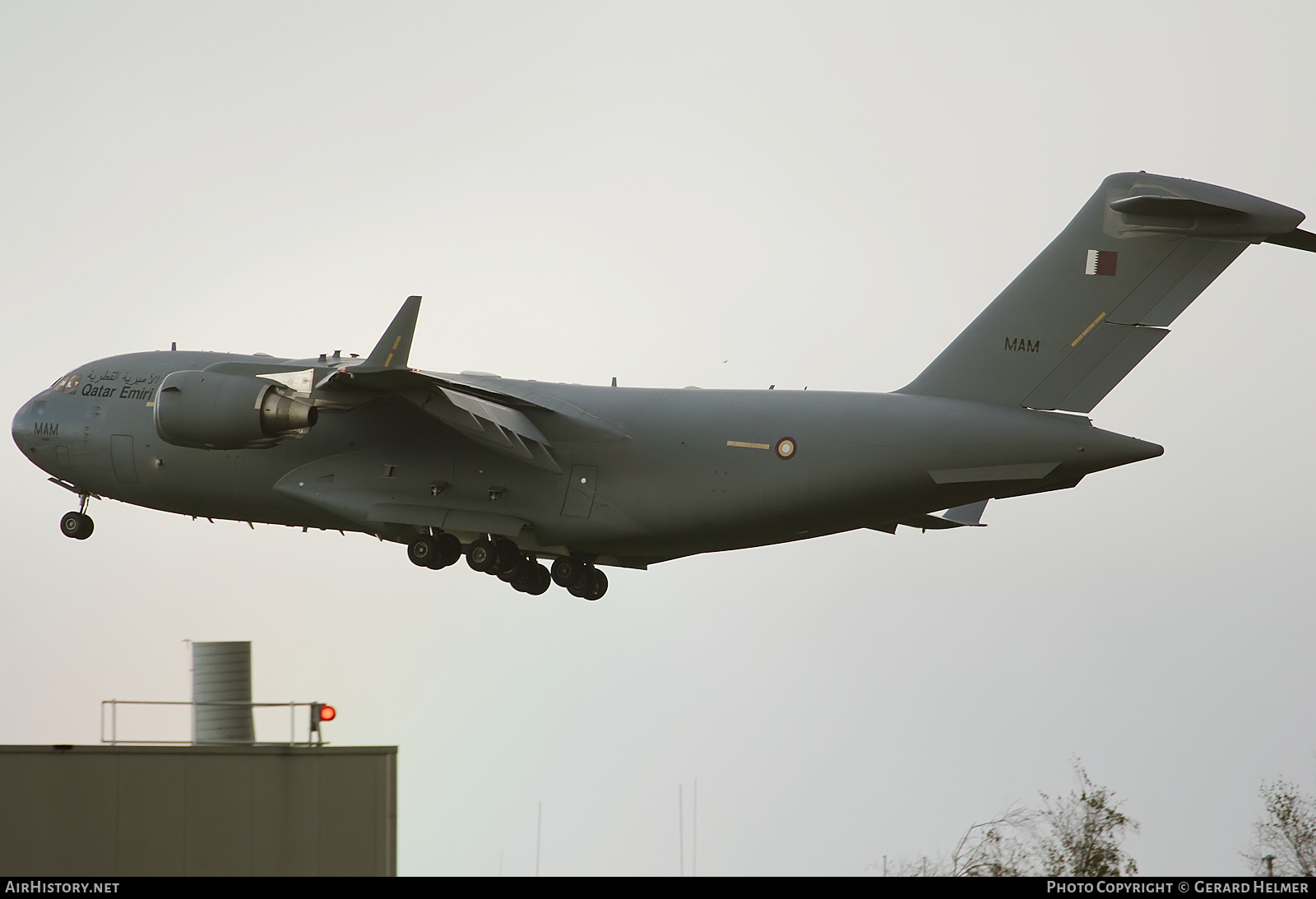Aircraft Photo of A7-MAM / MAM | Boeing C-17A Globemaster III | Qatar - Air Force | AirHistory.net #151664