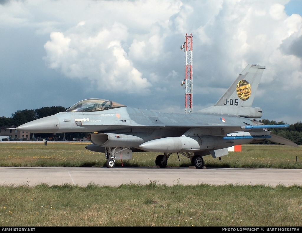 Aircraft Photo of J-015 | General Dynamics F-16AM Fighting Falcon | Netherlands - Air Force | AirHistory.net #151678