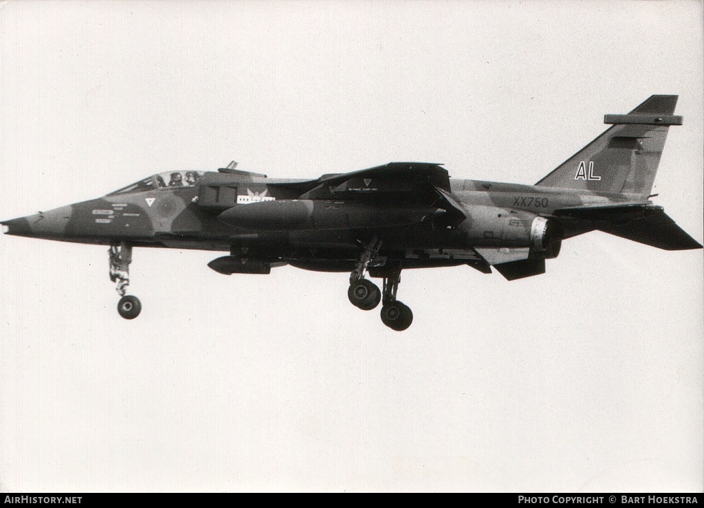 Aircraft Photo of XX750 | Sepecat Jaguar GR1 | UK - Air Force | AirHistory.net #151682