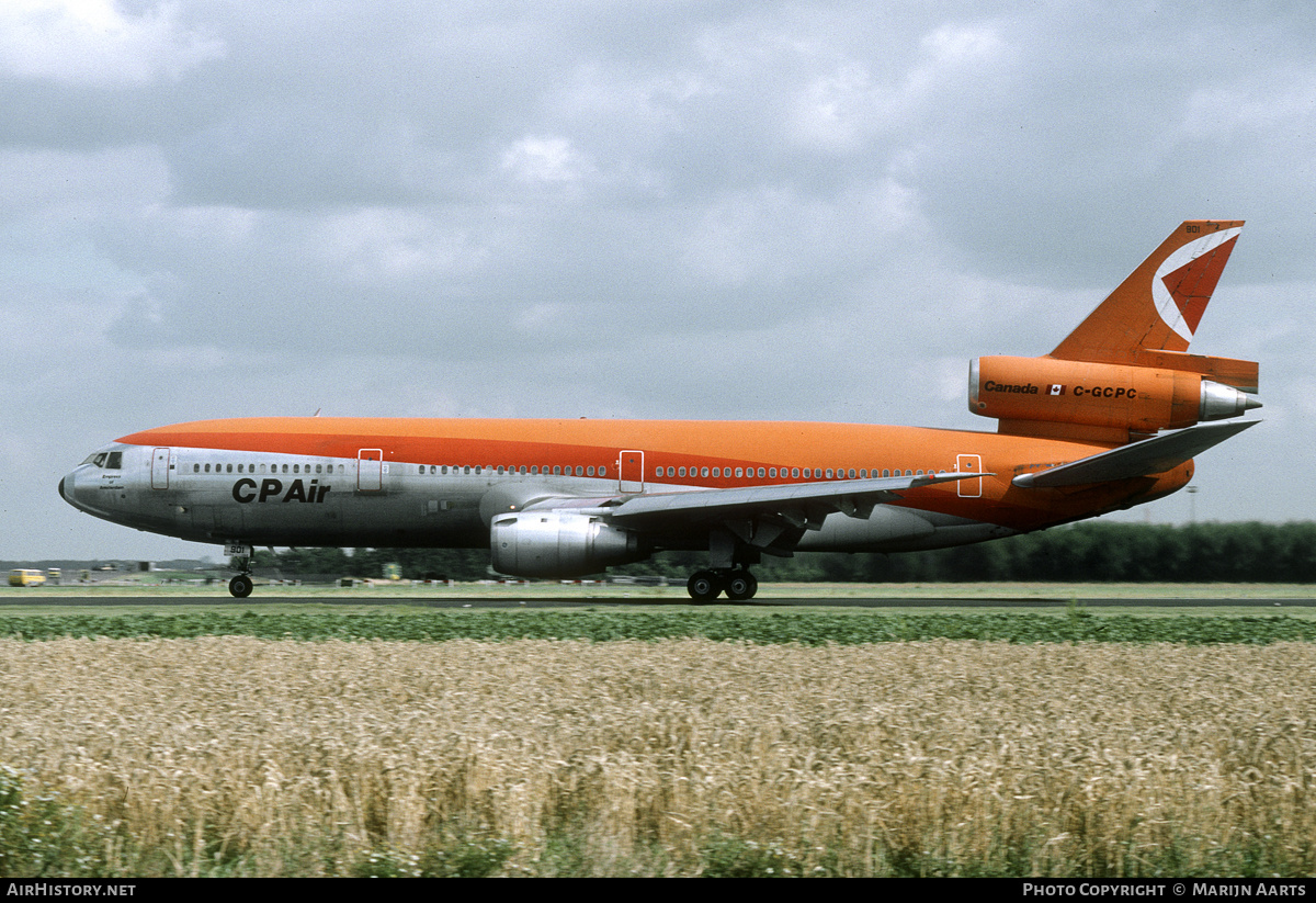Aircraft Photo of C-GCPC | McDonnell Douglas DC-10-30 | CP Air | AirHistory.net #151684
