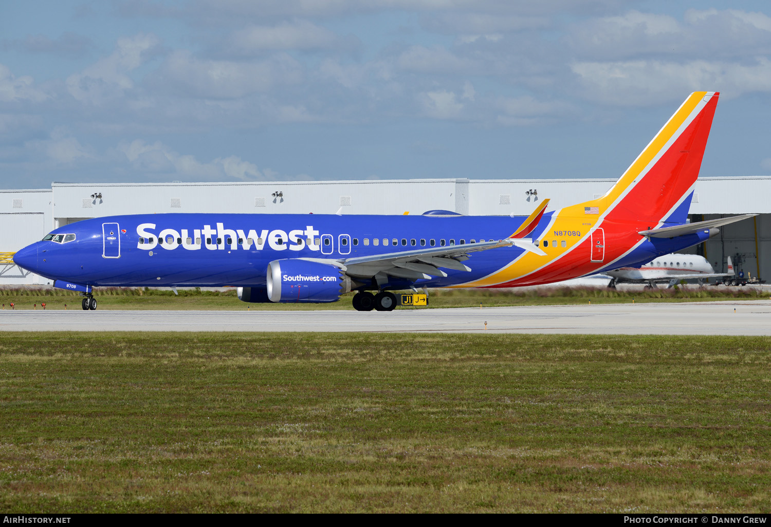 Aircraft Photo of N8708Q | Boeing 737-8 Max 8 | Southwest Airlines | AirHistory.net #151685