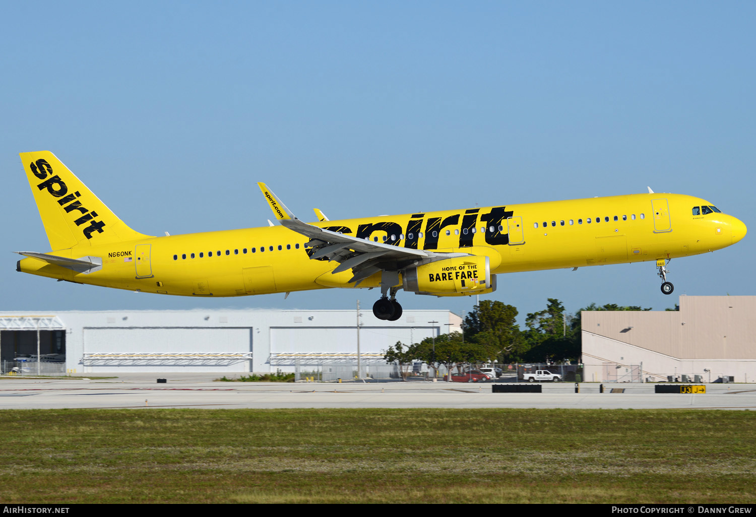 Aircraft Photo of N660NK | Airbus A321-231 | Spirit Airlines | AirHistory.net #151690