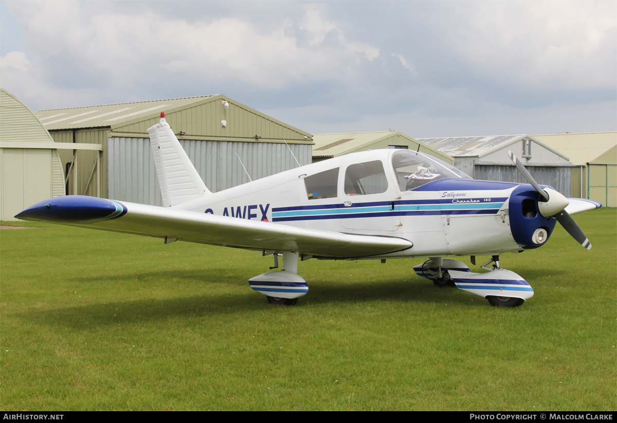 Aircraft Photo of G-AWEX | Piper PA-28-140 Cherokee | AirHistory.net #151696