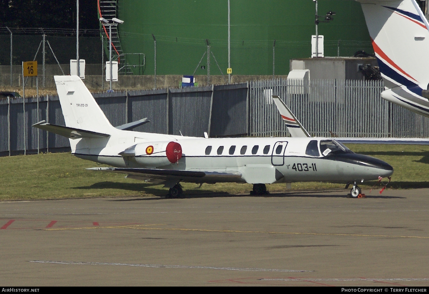 Aircraft Photo of TR.20-01 | Cessna 560 Citation V | Spain - Air Force | AirHistory.net #151703