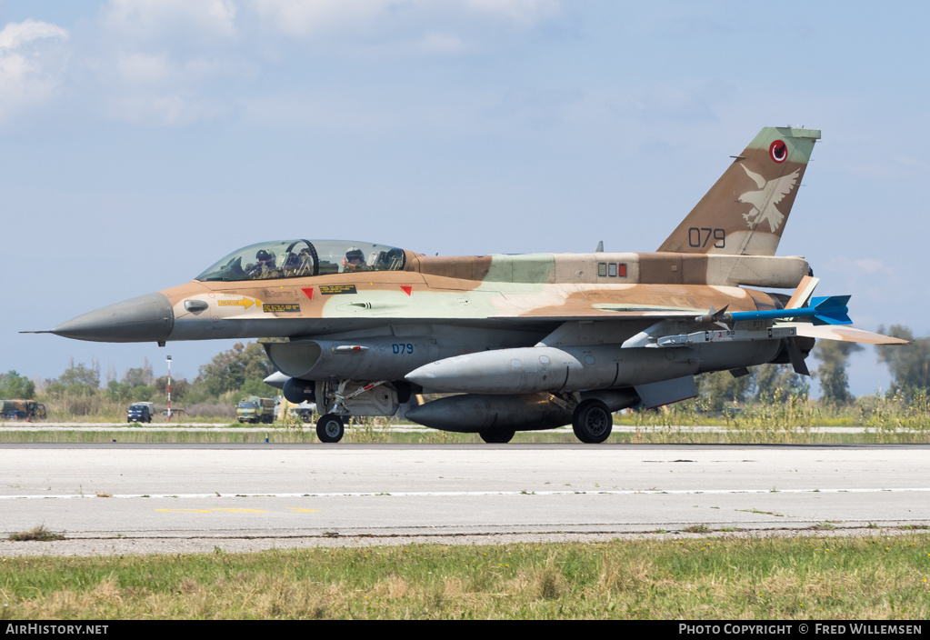 Aircraft Photo of 079 | General Dynamics F-16D Barak | Israel - Air Force | AirHistory.net #151711