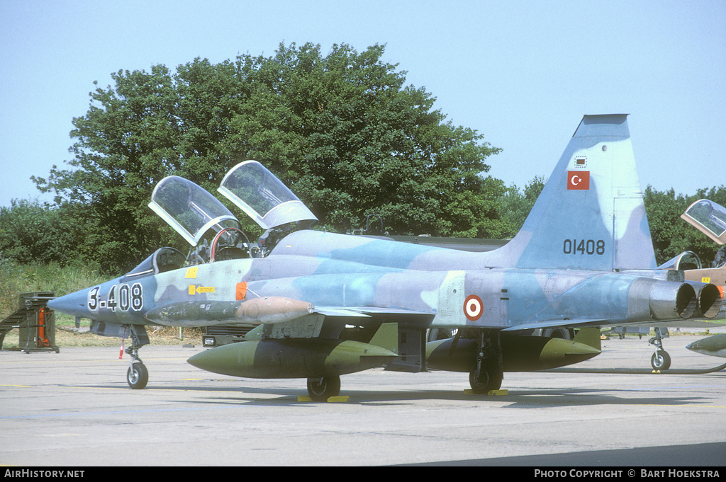 Aircraft Photo of 01408 | Northrop F-5B Freedom Fighter | Turkey - Air Force | AirHistory.net #151736