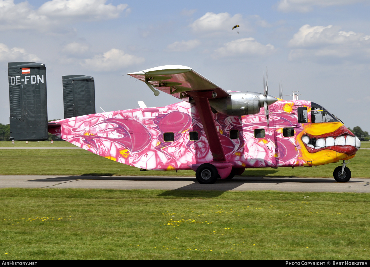 Aircraft Photo of OE-FDN | Short SC.7 Skyvan 3M-400 | Pink Aviation Services | AirHistory.net #151738