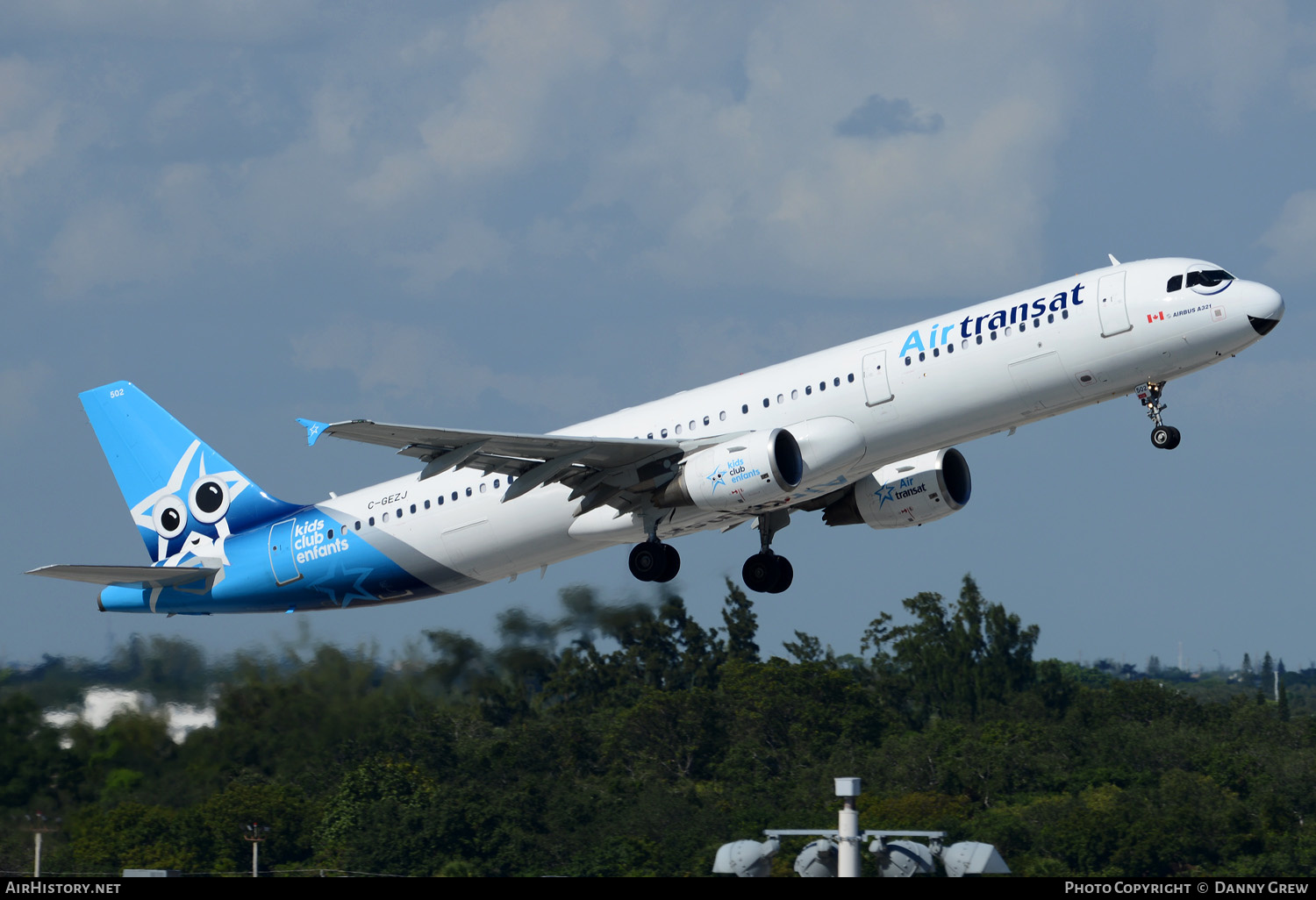 Aircraft Photo of C-GEZJ | Airbus A321-211 | Air Transat | AirHistory.net #151743