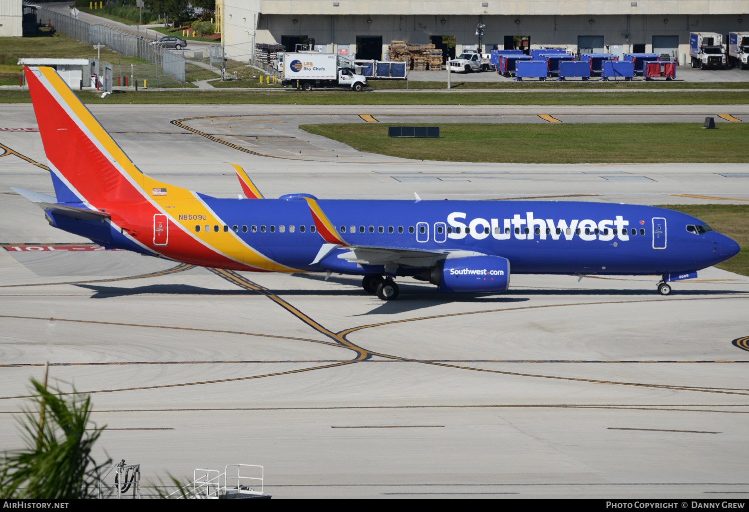 Aircraft Photo of N8509U | Boeing 737-800 | Southwest Airlines | AirHistory.net #151749