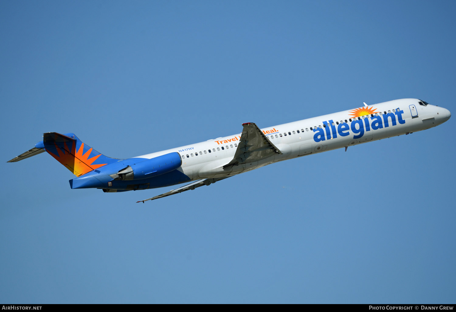 Aircraft Photo of N417NV | McDonnell Douglas MD-83 (DC-9-83) | Allegiant Air | AirHistory.net #151753