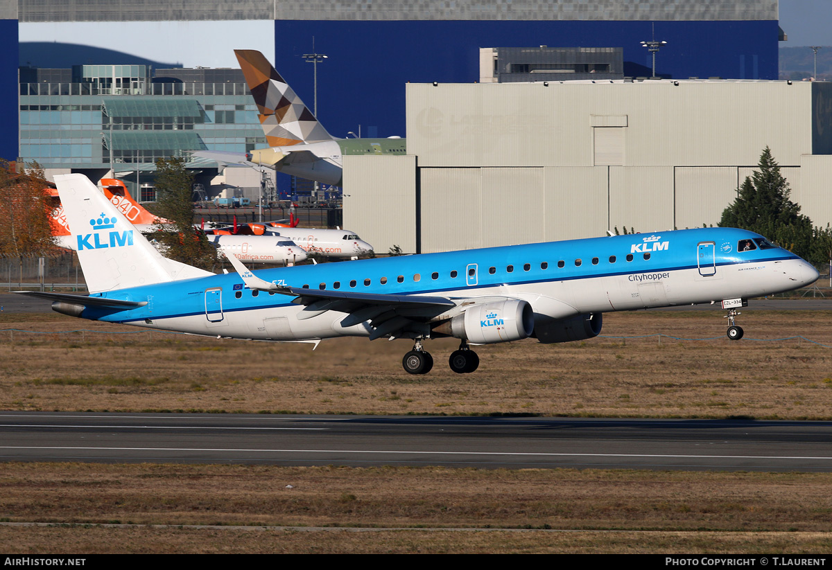 Aircraft Photo of PH-EZL | Embraer 190STD (ERJ-190-100STD) | KLM Cityhopper | AirHistory.net #151761