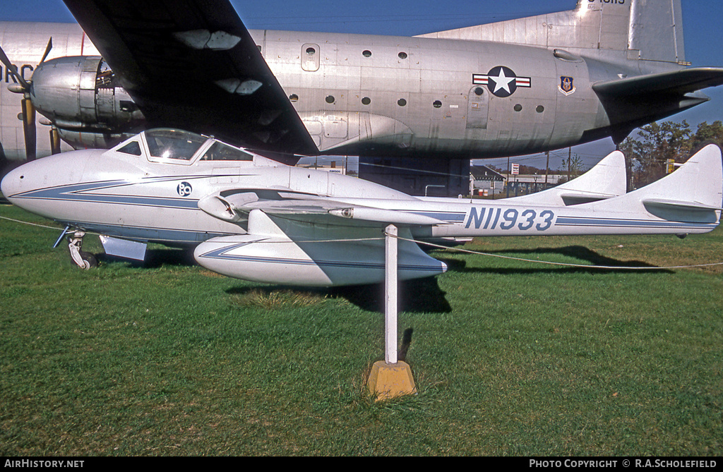 Aircraft Photo of N11933 | De Havilland D.H. 115 Vampire T35A | AirHistory.net #151770