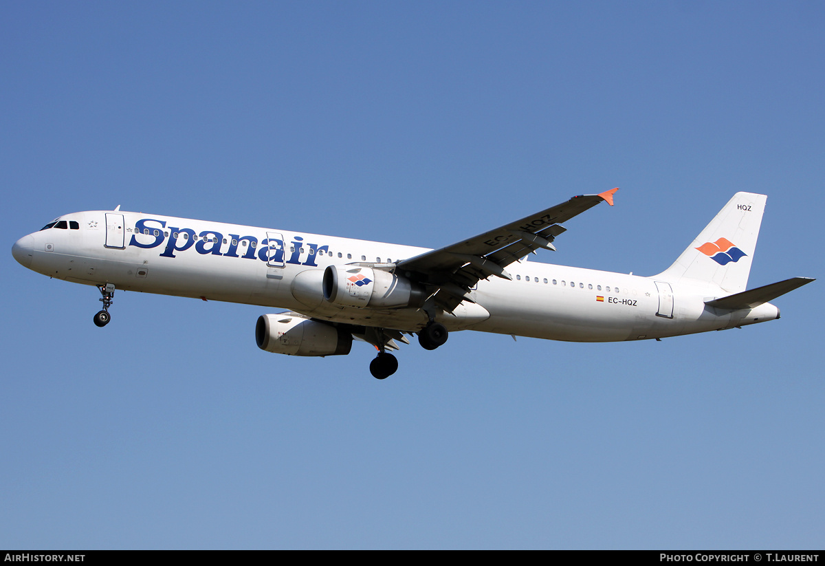 Aircraft Photo of EC-HQZ | Airbus A321-231 | Spanair | AirHistory.net #151779