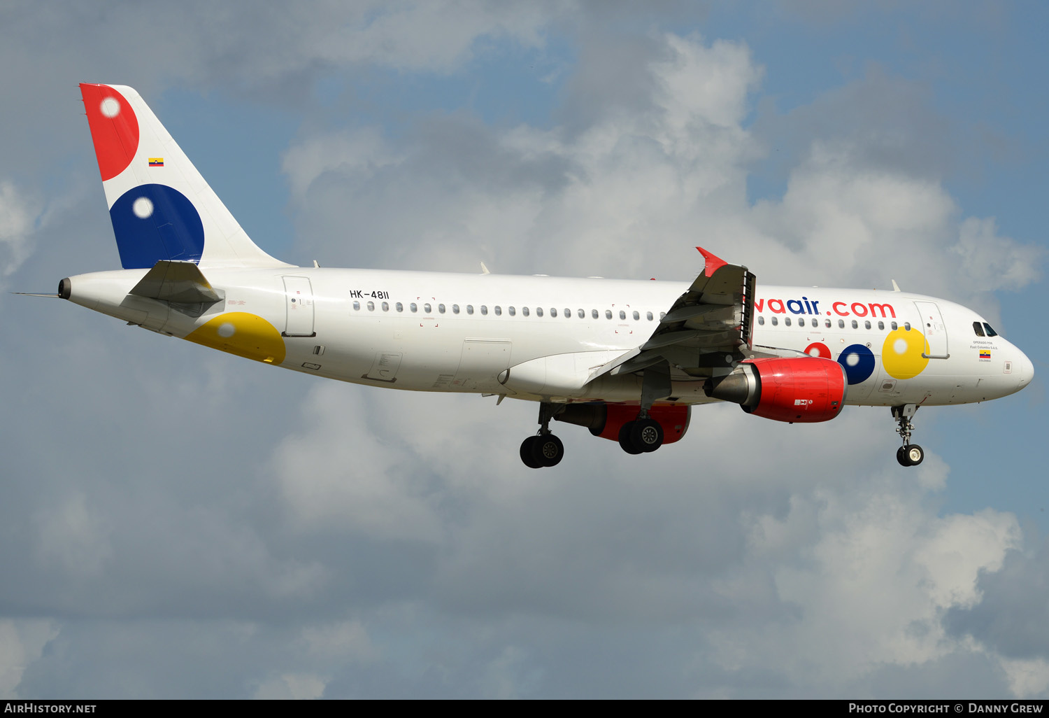 Aircraft Photo of HK-4811 | Airbus A320-214 | Viva Air | AirHistory.net #151781