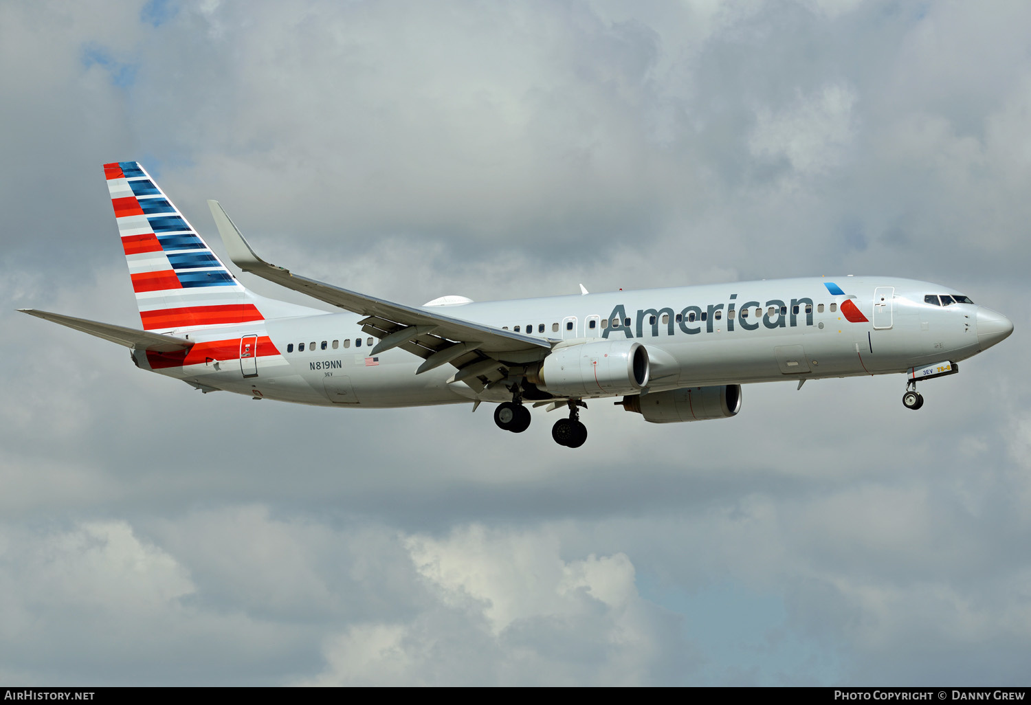 Aircraft Photo of N819NN | Boeing 737-823 | American Airlines | AirHistory.net #151782