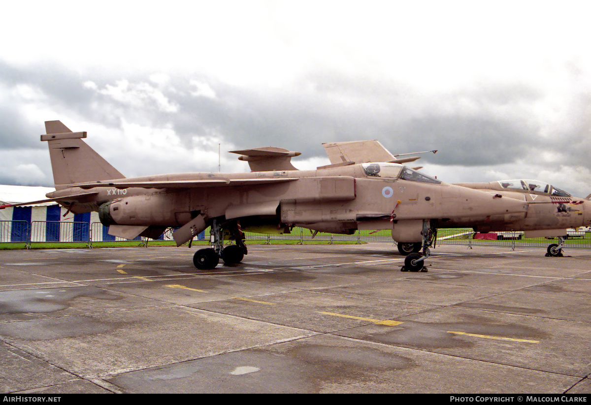 Aircraft Photo of XX110 | Sepecat Jaguar GR1 | UK - Air Force | AirHistory.net #151783
