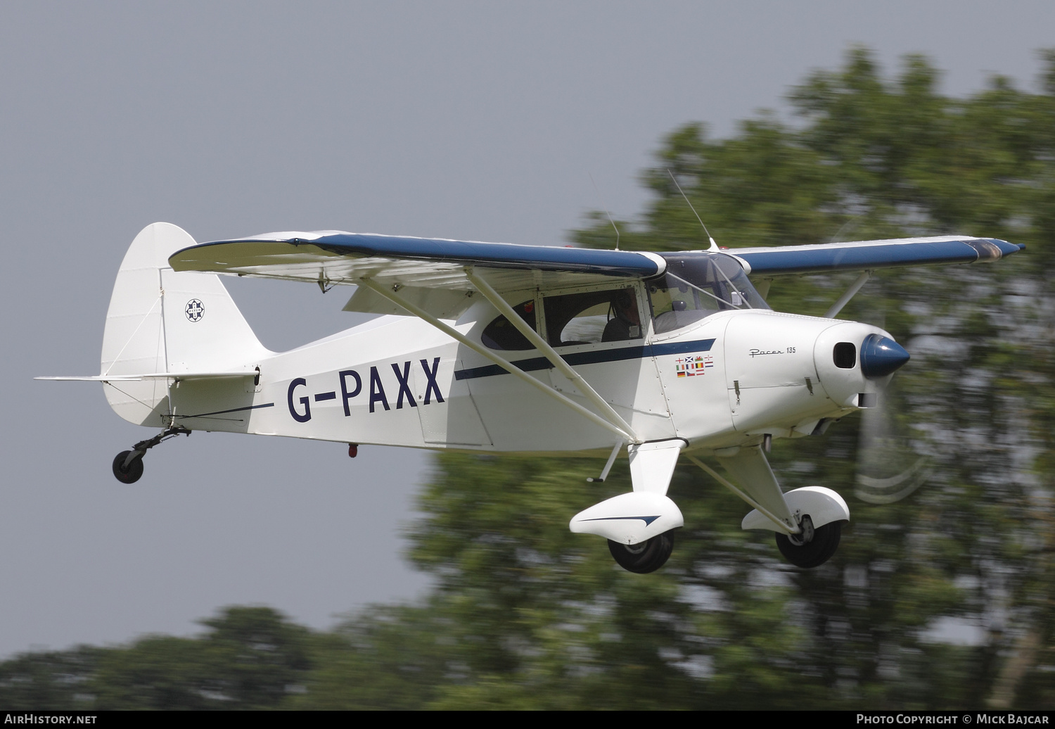 Aircraft Photo of G-PAXX | Piper PA-20-135 Pacer | AirHistory.net #151801