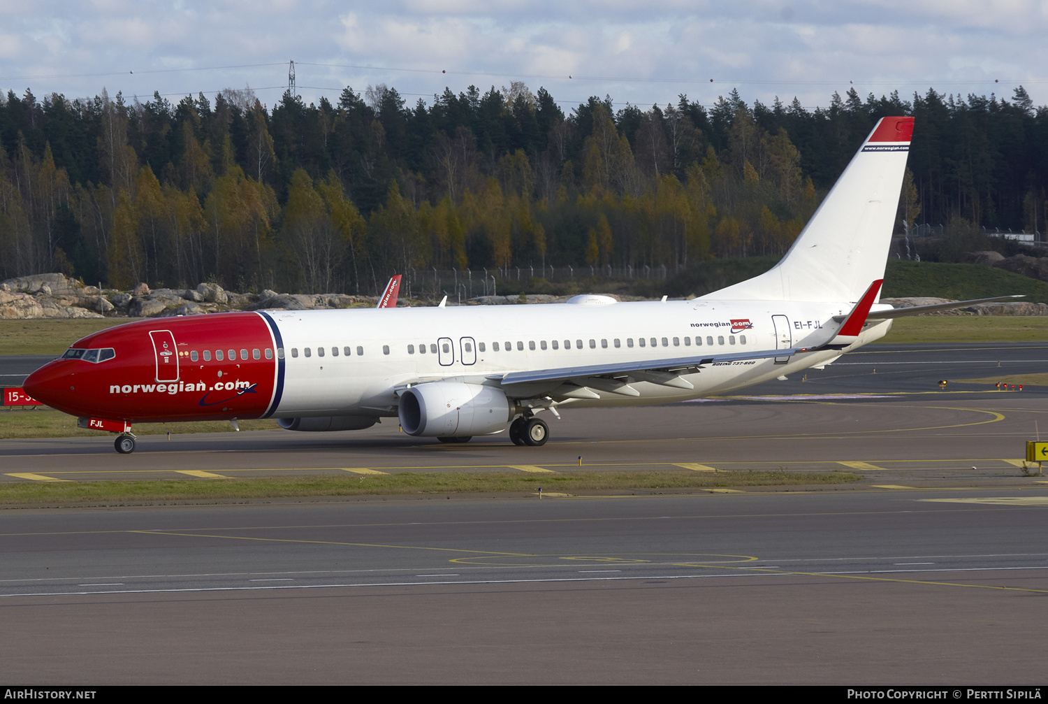 Aircraft Photo of EI-FJL | Boeing 737-8JP | Norwegian | AirHistory.net #151803