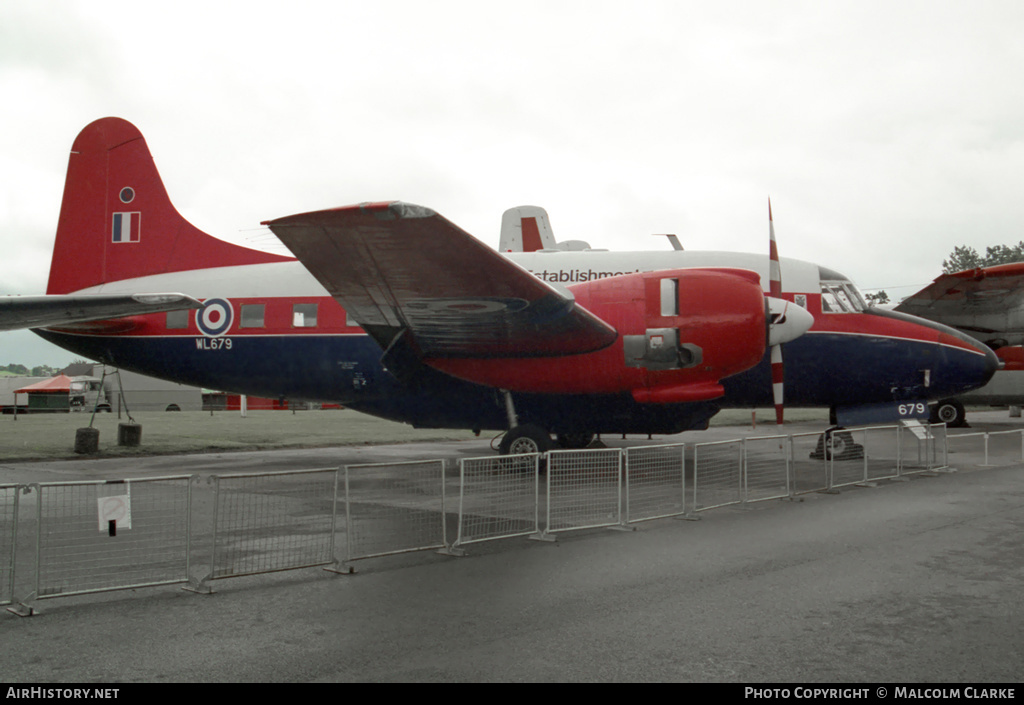 Aircraft Photo of WL679 | Vickers 668 Varsity T.1 | UK - Air Force | AirHistory.net #151806