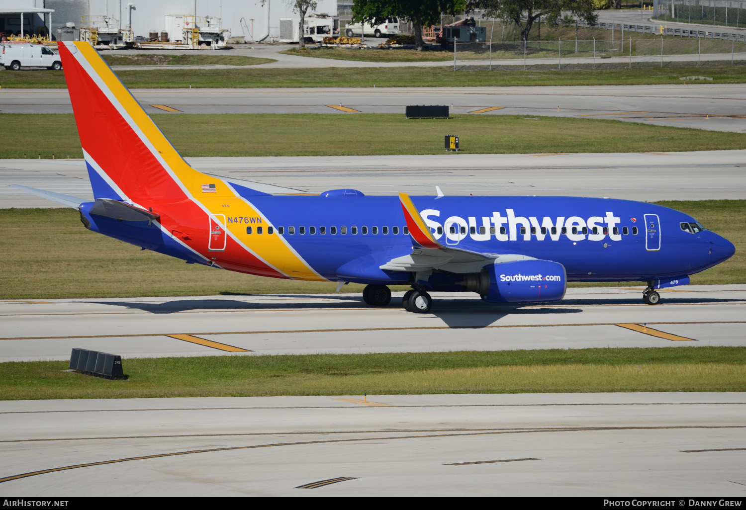 Aircraft Photo of N476WN | Boeing 737-7H4 | Southwest Airlines | AirHistory.net #151809