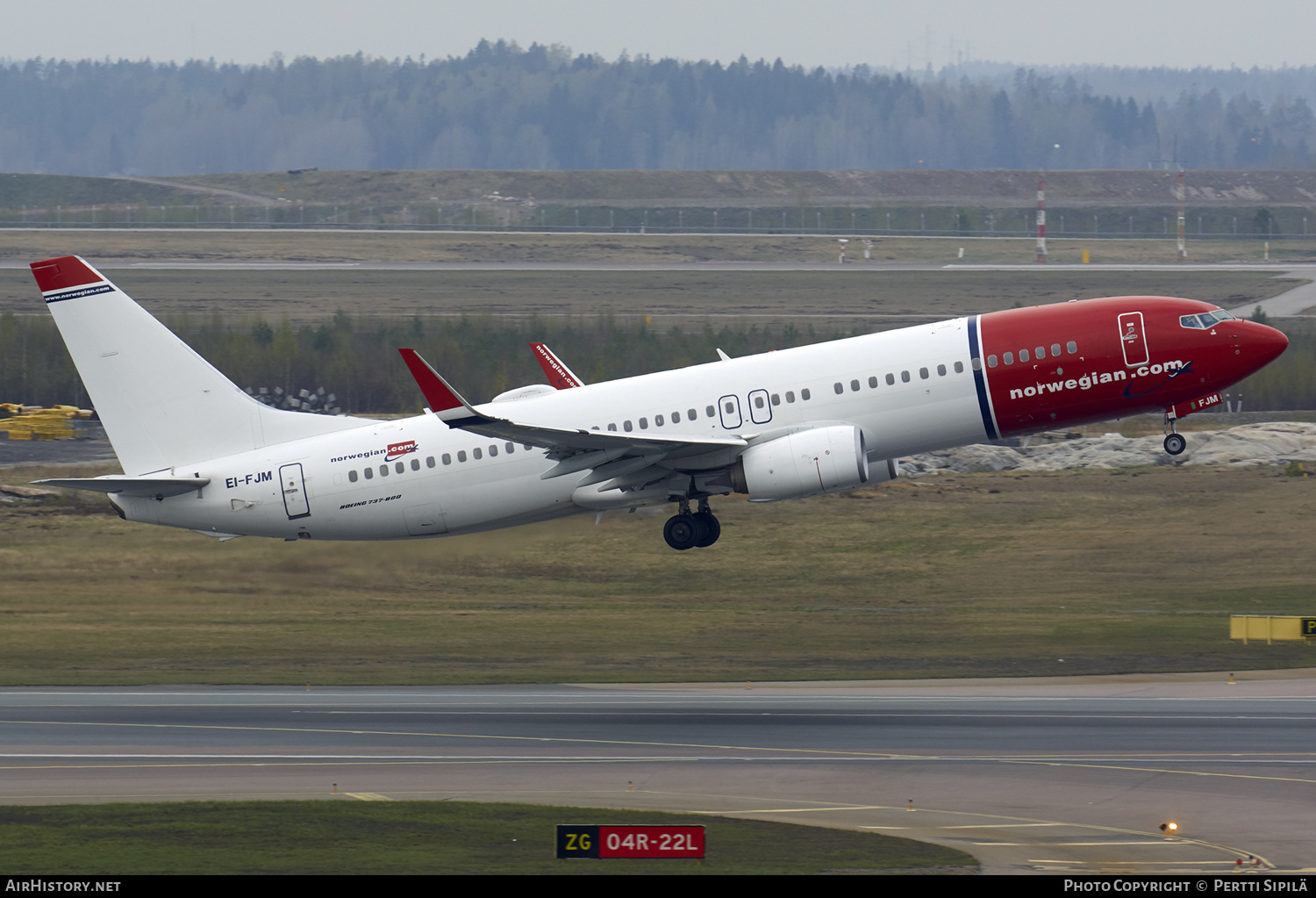 Aircraft Photo of EI-FJM | Boeing 737-8JP | Norwegian | AirHistory.net #151814