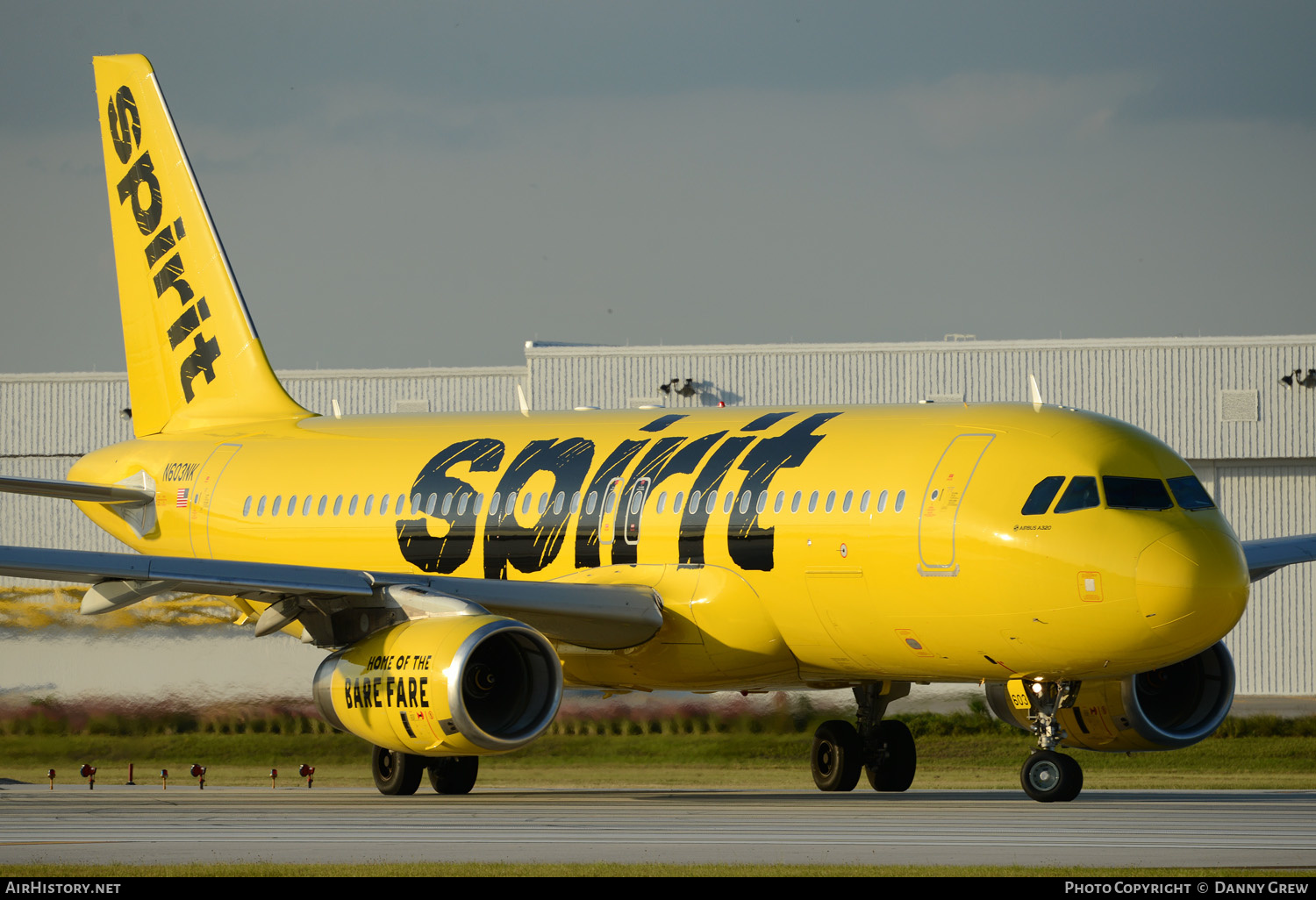 Aircraft Photo of N603NK | Airbus A320-232 | Spirit Airlines | AirHistory.net #151819