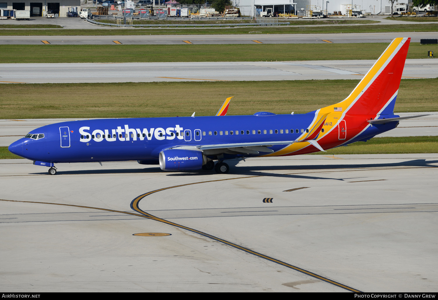 Aircraft Photo of N8561Z | Boeing 737-800 | Southwest Airlines | AirHistory.net #151824