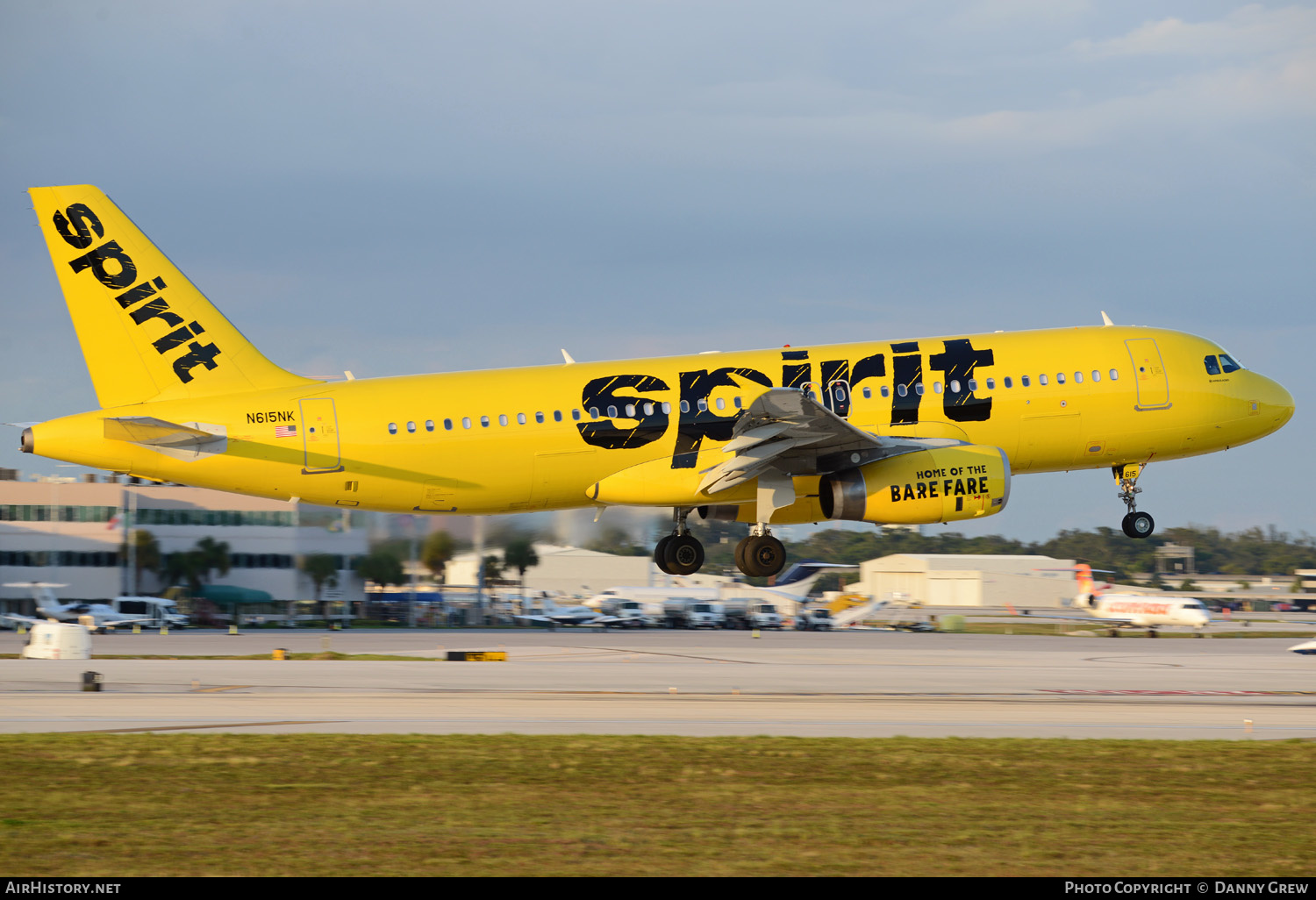 Aircraft Photo of N615NK | Airbus A320-232 | Spirit Airlines | AirHistory.net #151826