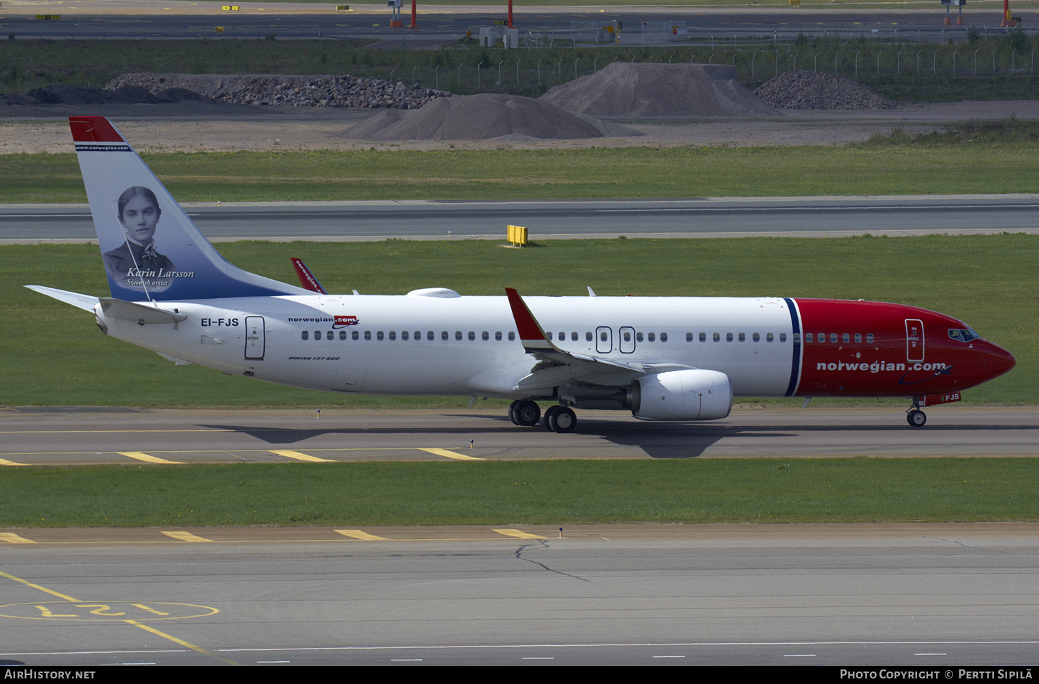 Aircraft Photo of EI-FJS | Boeing 737-8JP | Norwegian | AirHistory.net #151827