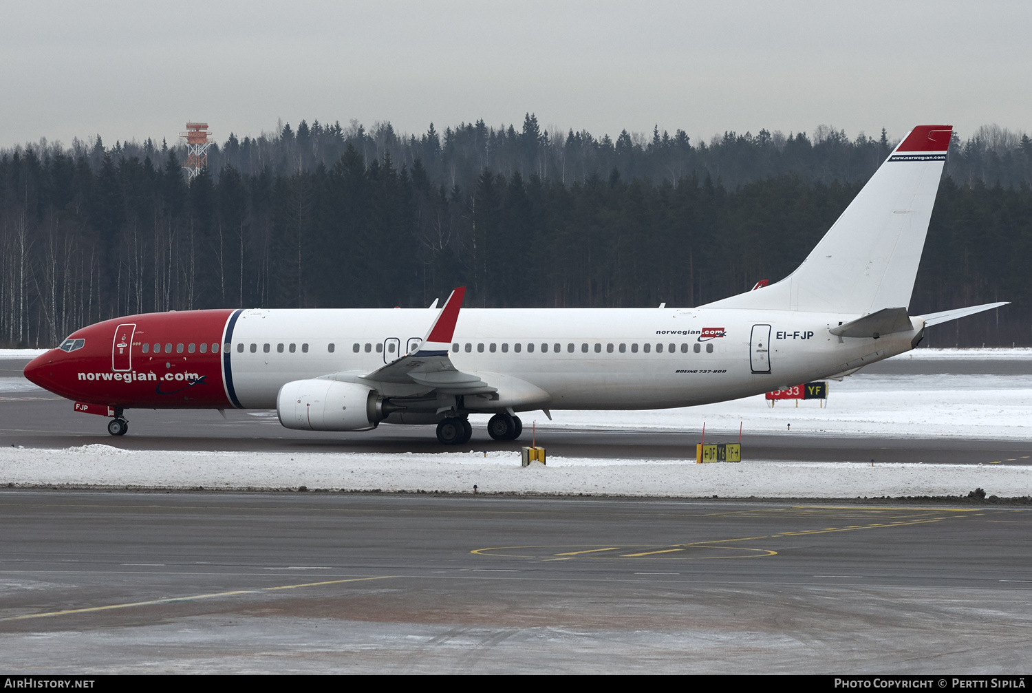 Aircraft Photo of EI-FJP | Boeing 737-8JP | Norwegian Air Shuttle | AirHistory.net #151828
