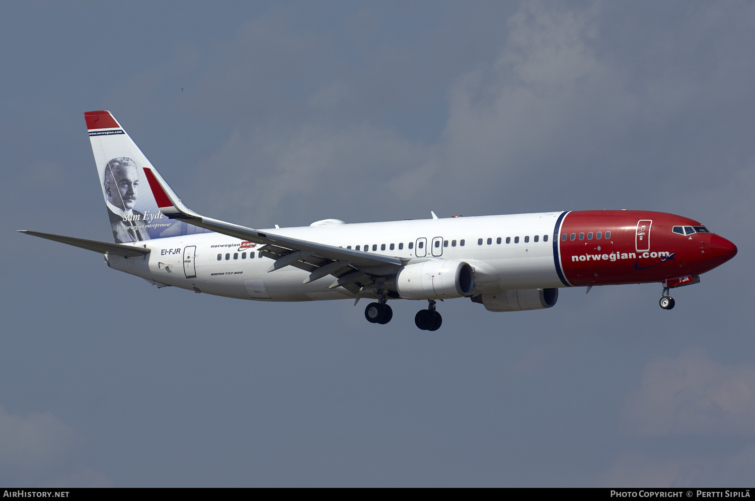 Aircraft Photo of EI-FJR | Boeing 737-86N | Norwegian | AirHistory.net #151830