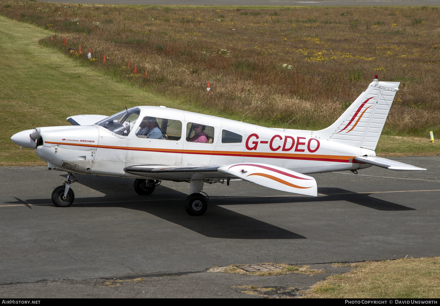 Aircraft Photo of G-CDEO | Piper PA-28-180 Cherokee Archer | AirHistory.net #151831