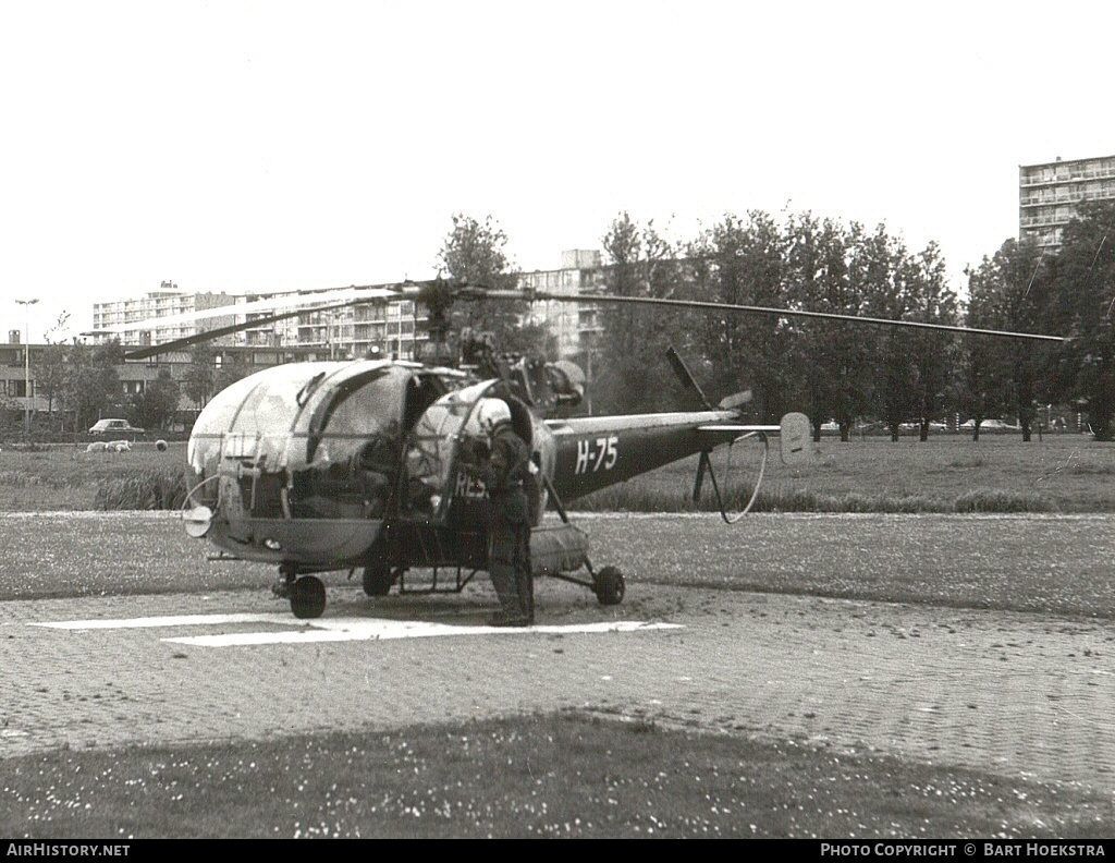 Aircraft Photo of H-75 | Sud SE-3160 Alouette III | Netherlands - Air Force | AirHistory.net #151853