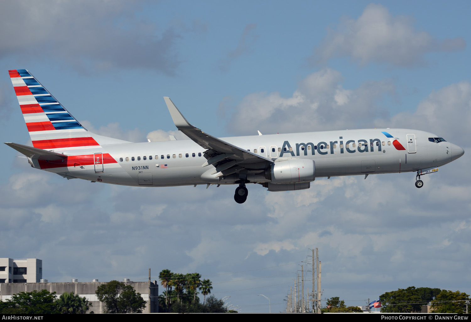 Aircraft Photo of N931NN | Boeing 737-823 | American Airlines | AirHistory.net #151875