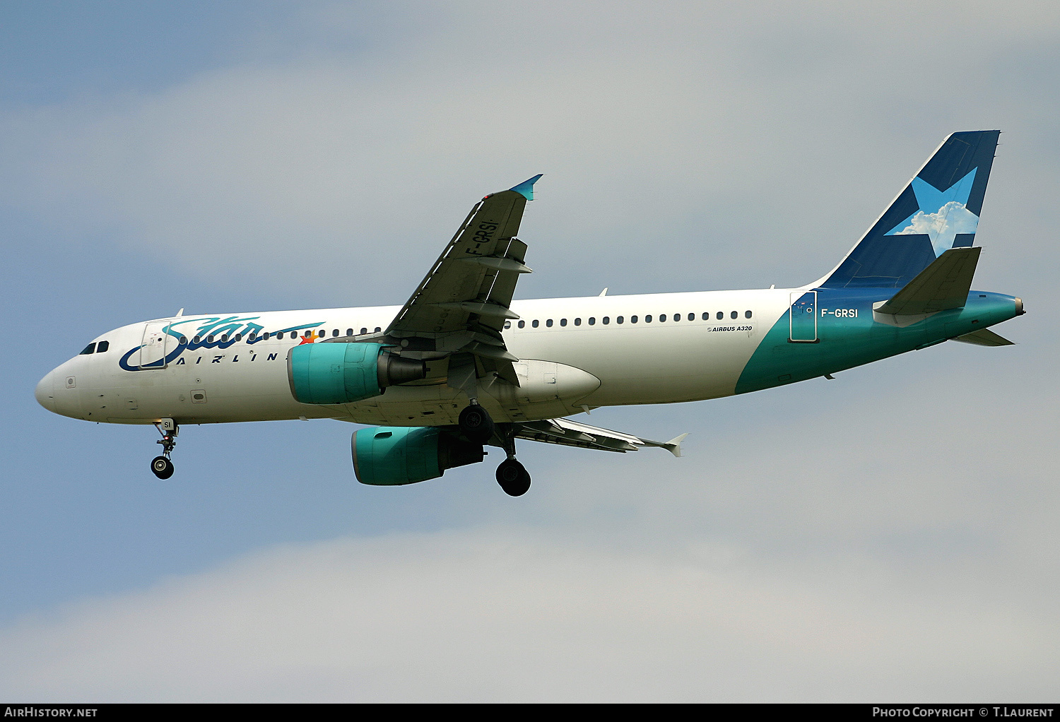 Aircraft Photo of F-GRSI | Airbus A320-214 | Star Airlines | AirHistory.net #151884
