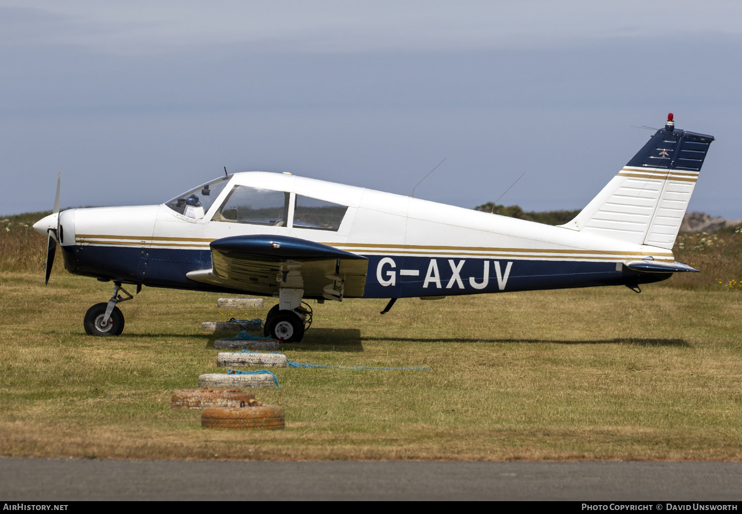 Aircraft Photo of G-AXJV | Piper PA-28-140 Cherokee B | AirHistory.net #151896