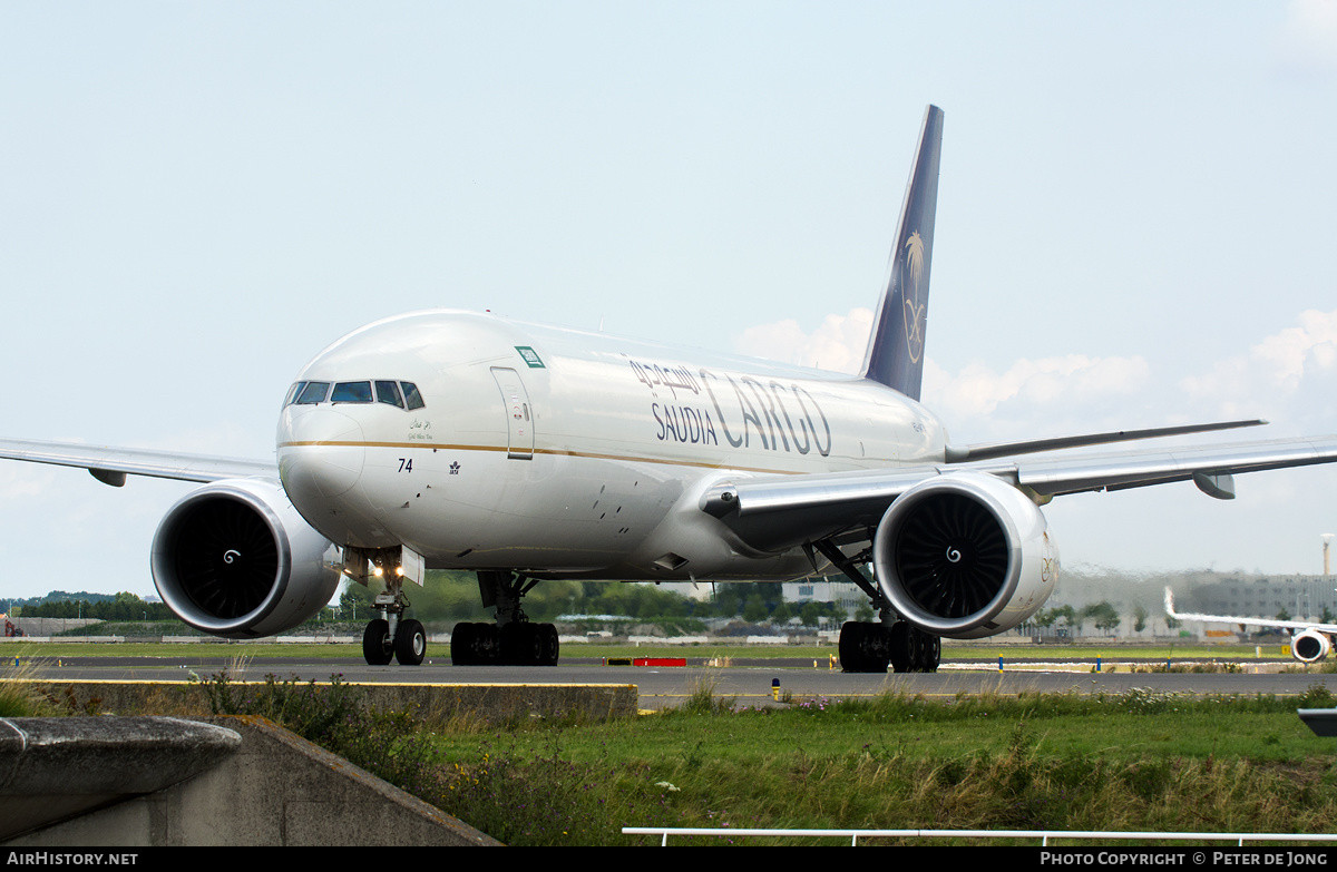 Aircraft Photo of HZ-AK74 | Boeing 777-FFG | Saudia - Saudi Arabian Airlines Cargo | AirHistory.net #151899